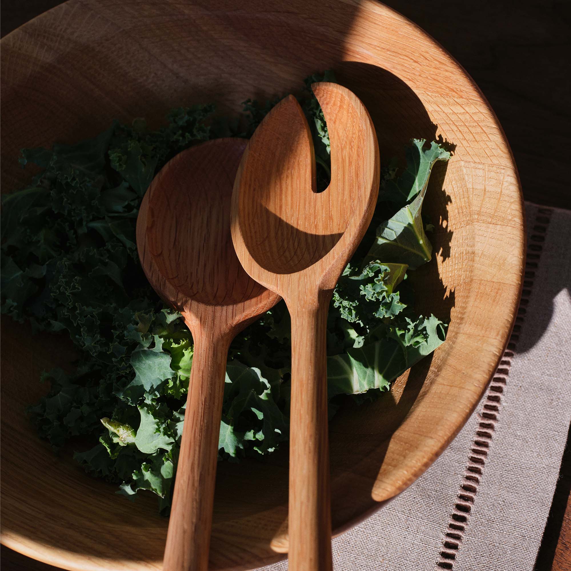 Istria Oak Salad Servers by The Conran Shop - Lifestory