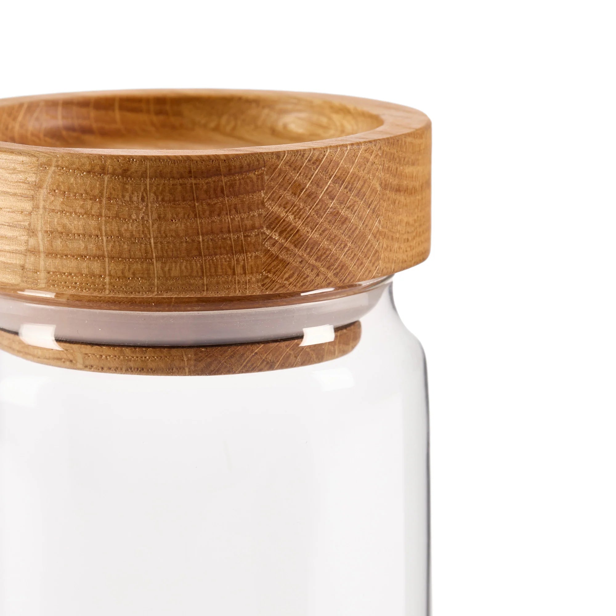 Istria Oak Stacking Storage Jars (Various Sizes) by The Conran Shop - Lifestory