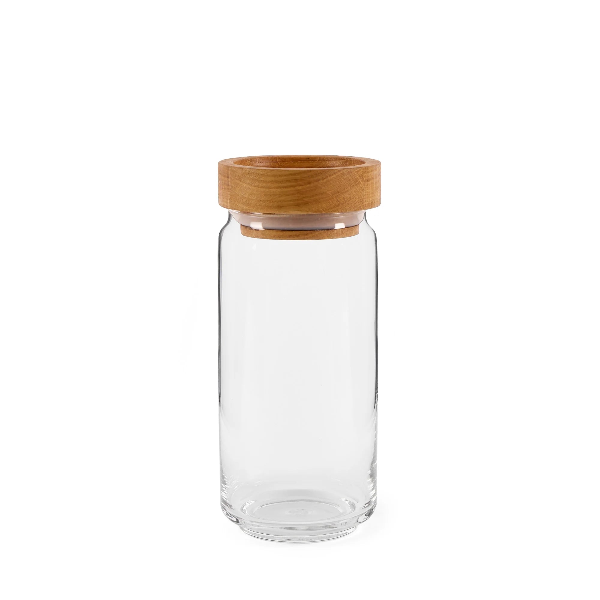 Istria Oak Stacking Storage Jars (Various Sizes) by The Conran Shop - Lifestory
