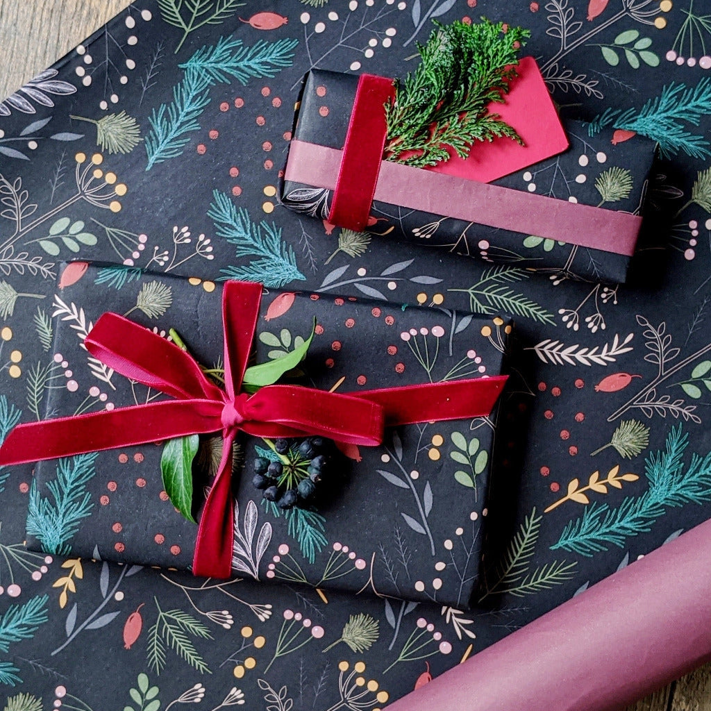 Luxury Velvet Ribbon (3m x 16mm) in Various Colours - Lifestory
