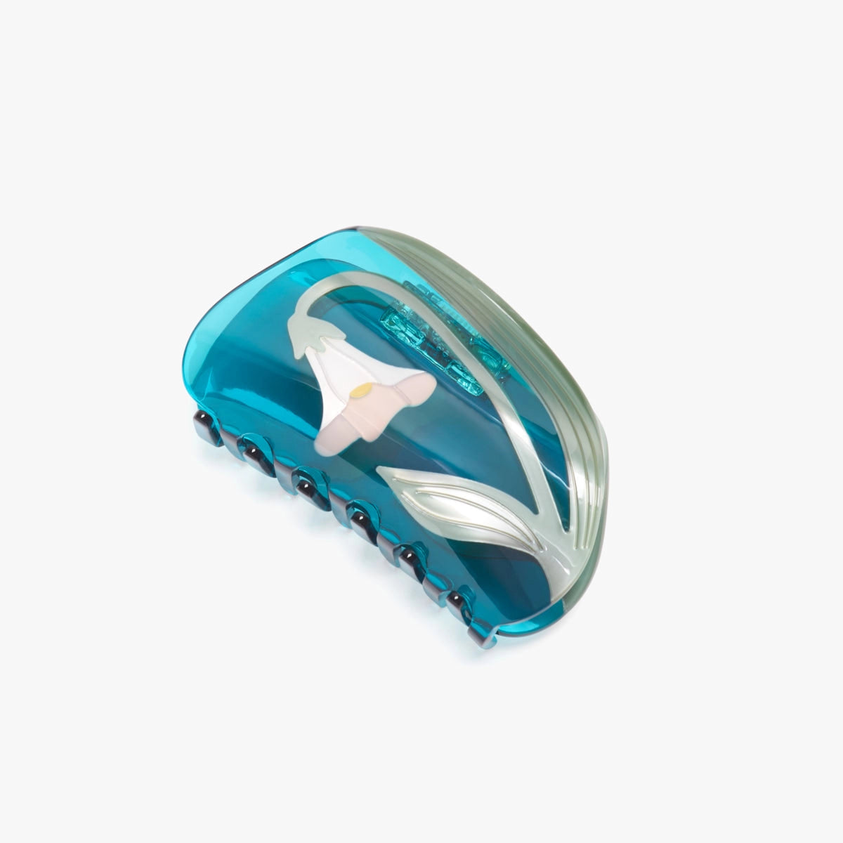 Winona Irene Alba Vine Flower Acetate Hair Claw - Lifestory