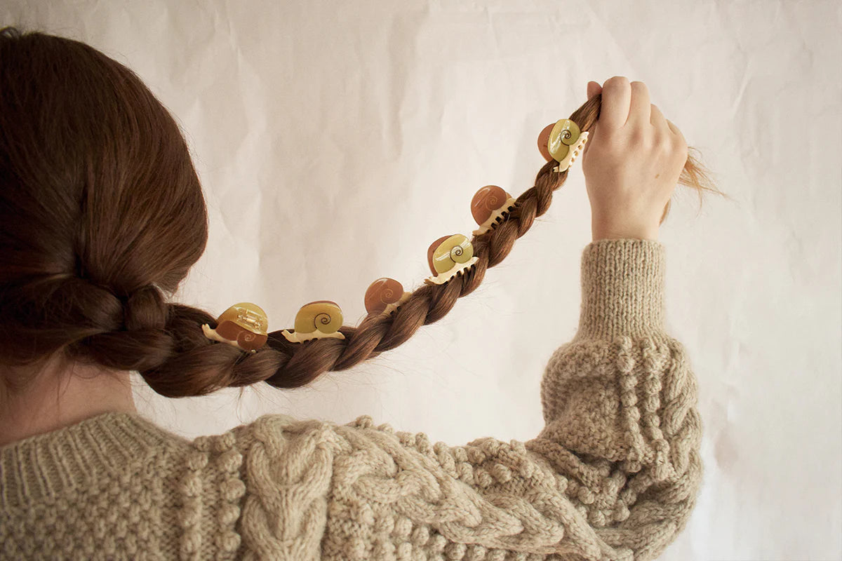 Winona Irene Mini Snail Acetate Hair Claw - Lifestory