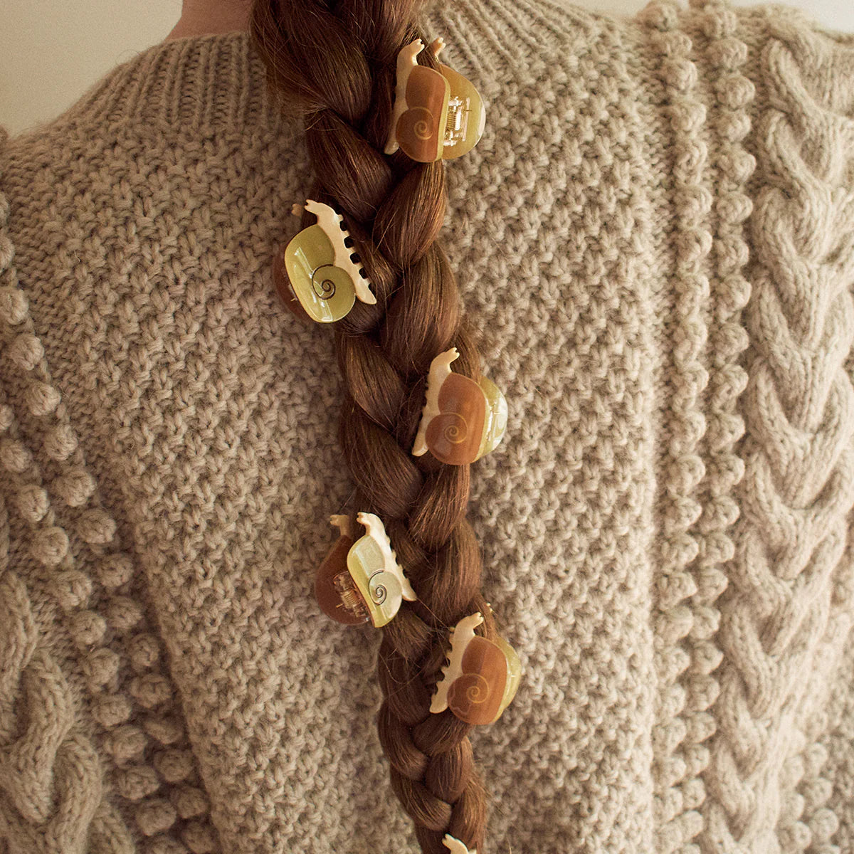 Winona Irene Mini Snail Acetate Hair Claw - Lifestory