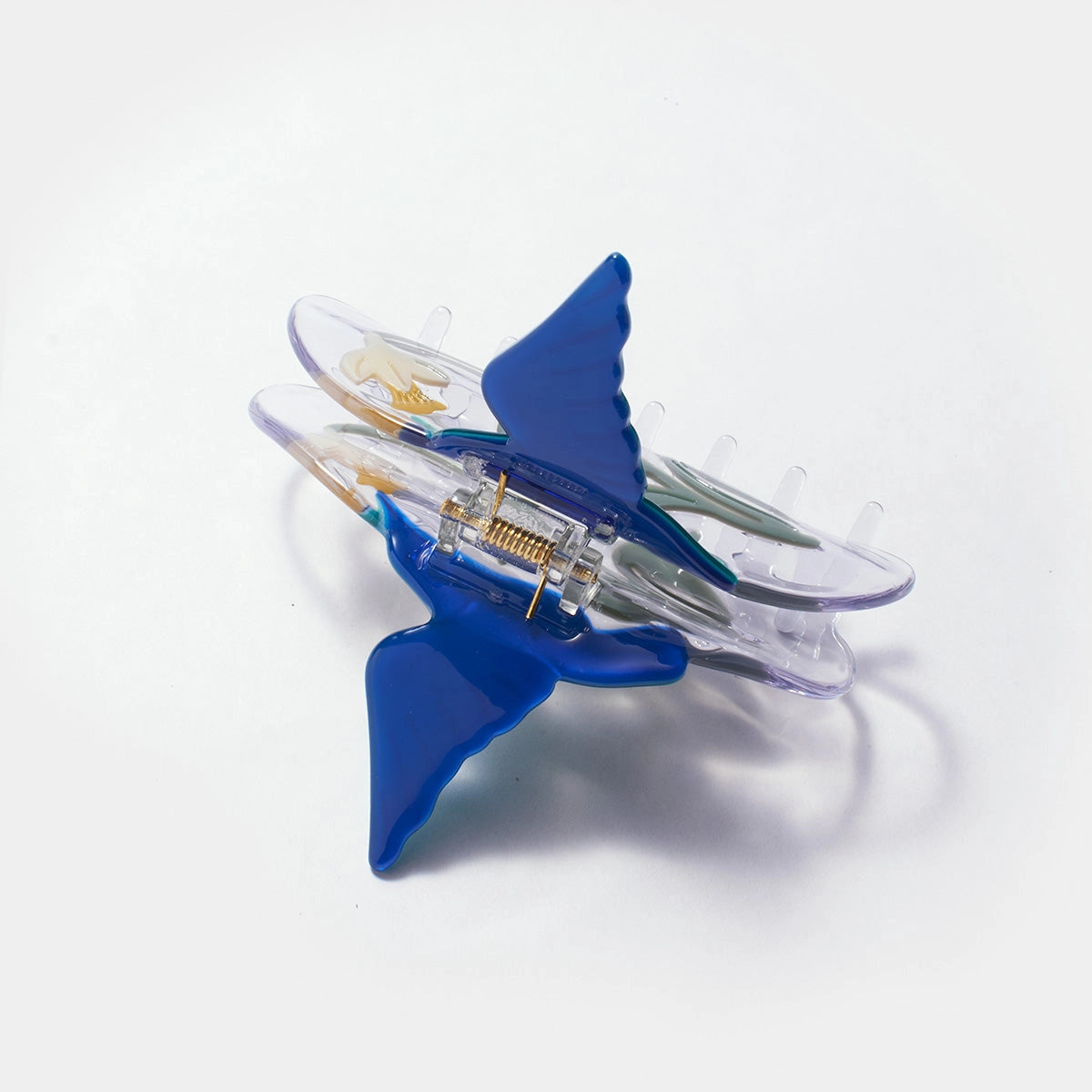 Winona Irene Narcissus & Hummingbird Acetate Hair Claw