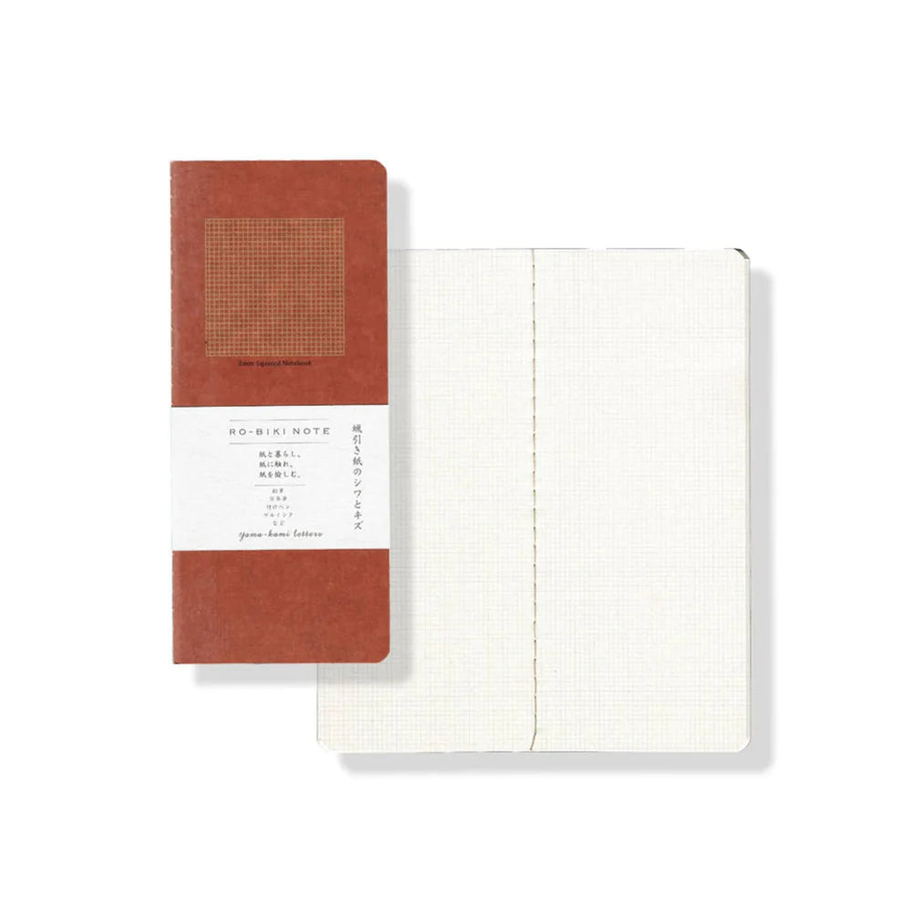 Yamamoto Paper RO-BIKI NOTE Slim Notebook - Various Formats - Lifestory