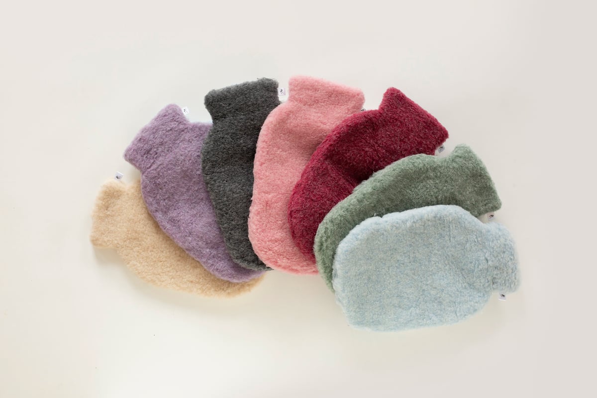 Hot Water Bottle Cover | Various Colours | Wool | by Yoko Wool