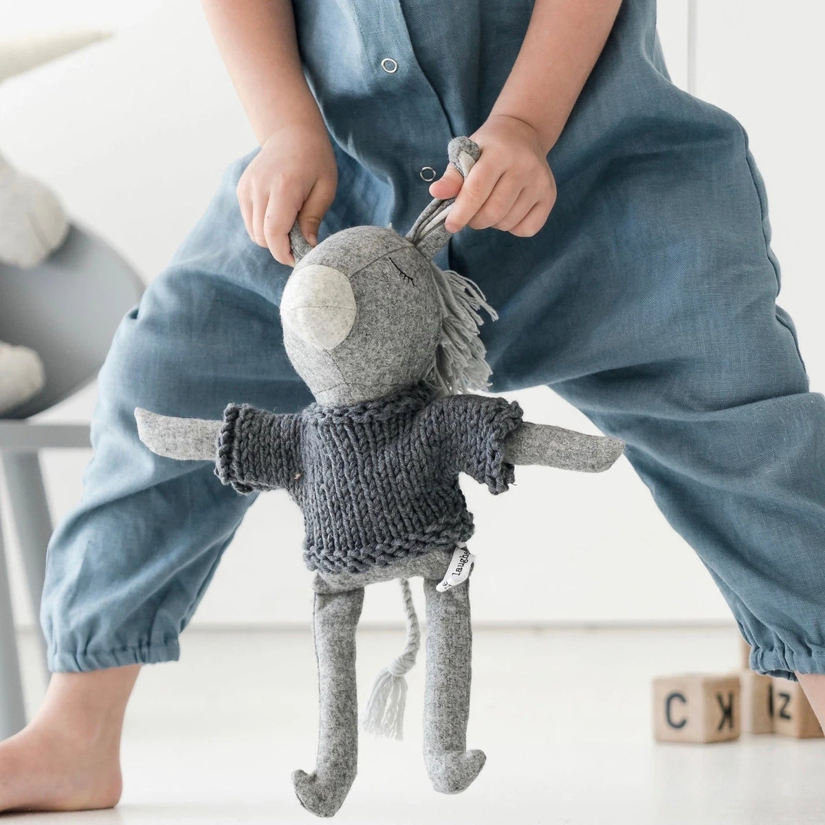 Oscar Donkey by and the little dog laughed | Lifestory
