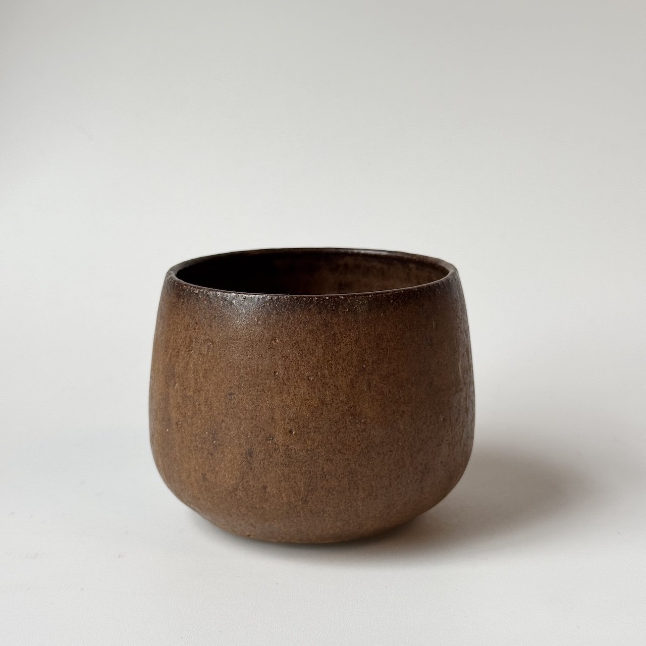 Latte Cup in Bark Glaze by Blanc Ceramics
