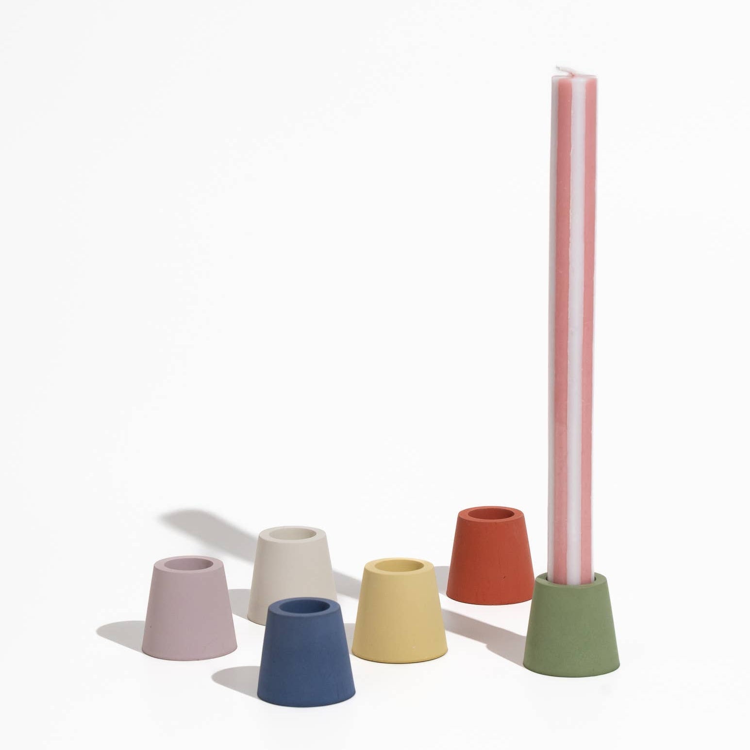 YOD&CO Stump Concrete Candle Holder - Lifestory