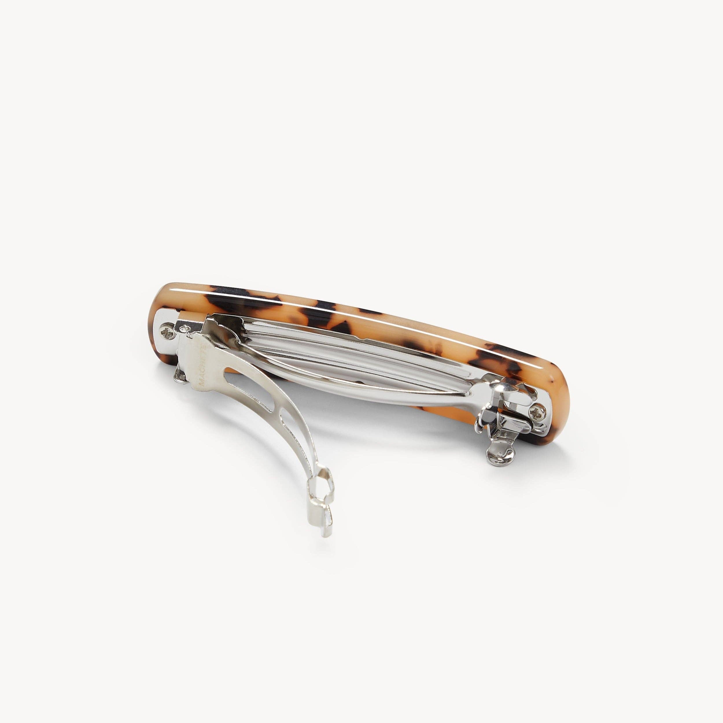 MACHETE No. 3 Heirloom Barrette in Blonde Tortoise Acetate - Lifestory