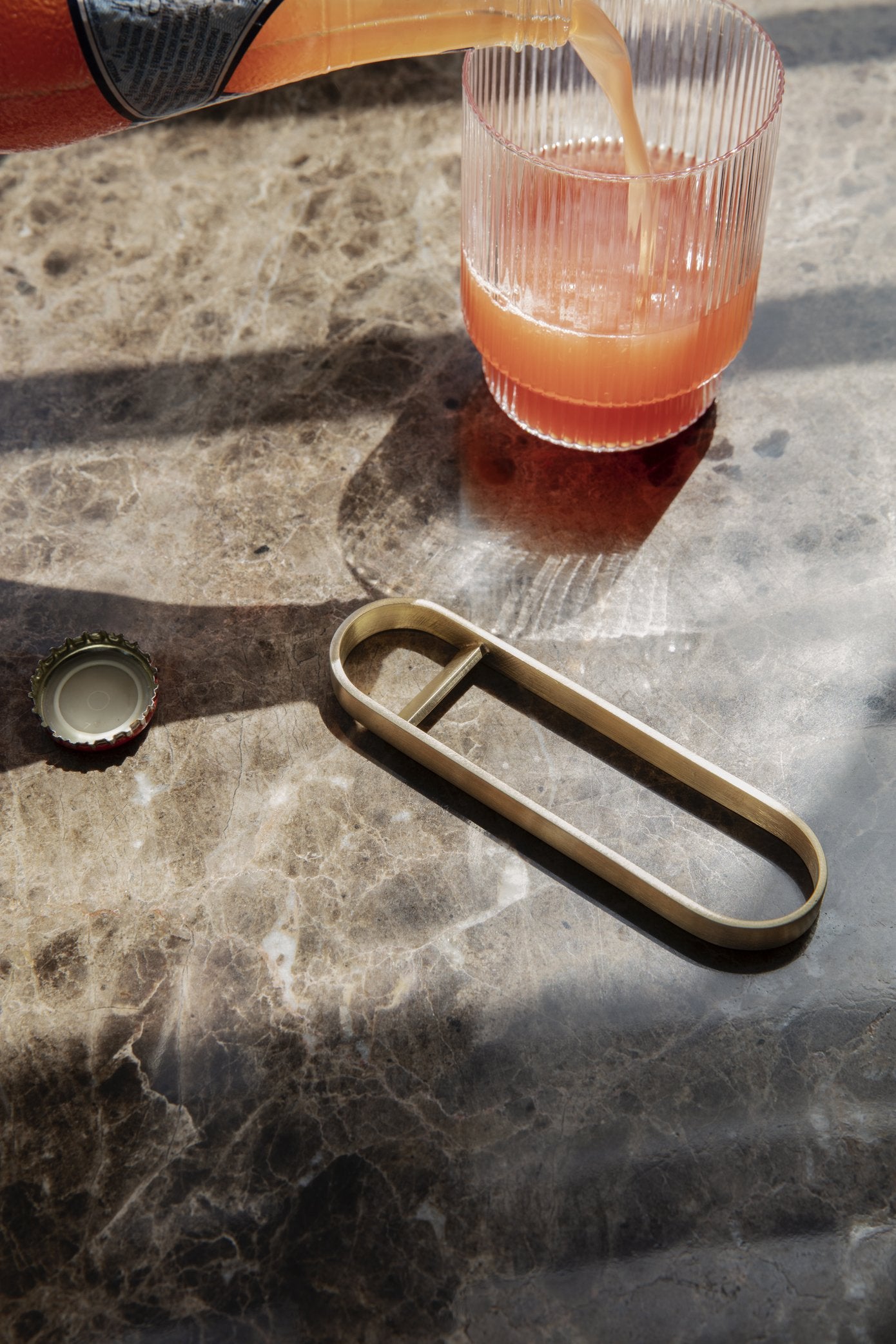 Bottle Opener | Fein | Brass | by Ferm Living - Lifestory