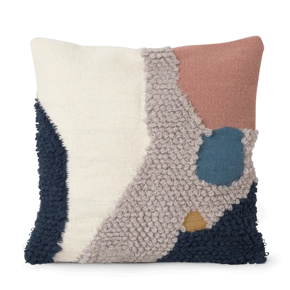 Loop cushion | Landscape | Pink & Cream - Lifestory - ferm LIVING