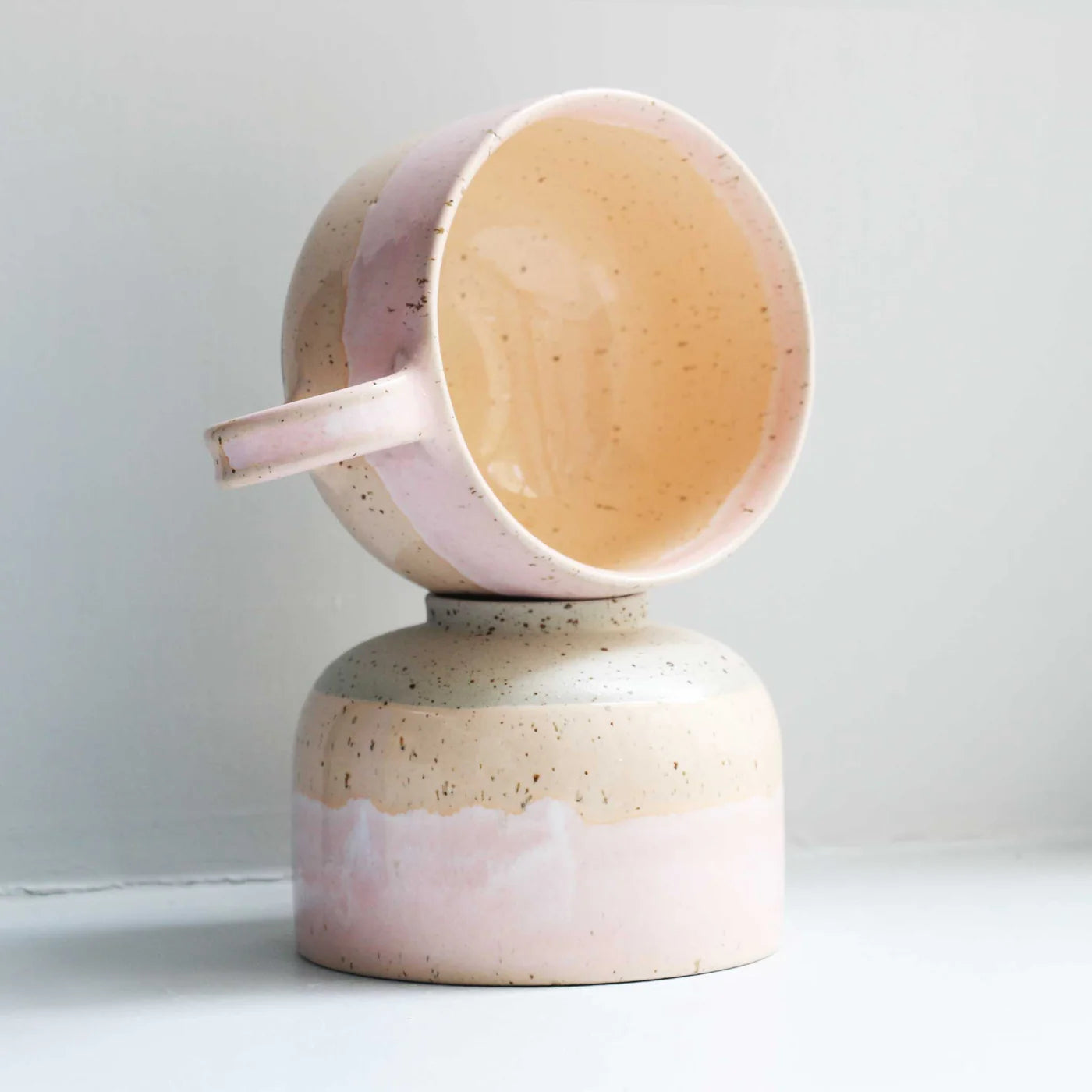Studio Arhoj Mion Mug in Crisp Linen Glaze