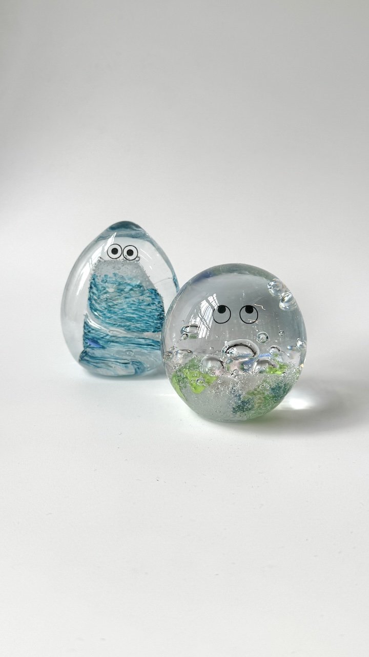 Crystal Blob | Beckett | handblown by Studio Arhoj