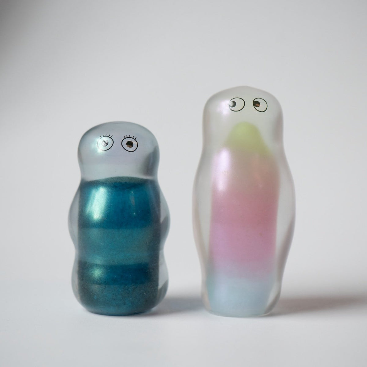 Studio Arhoj Crystal Blob | Cloudy Blue | handblown glass figurine