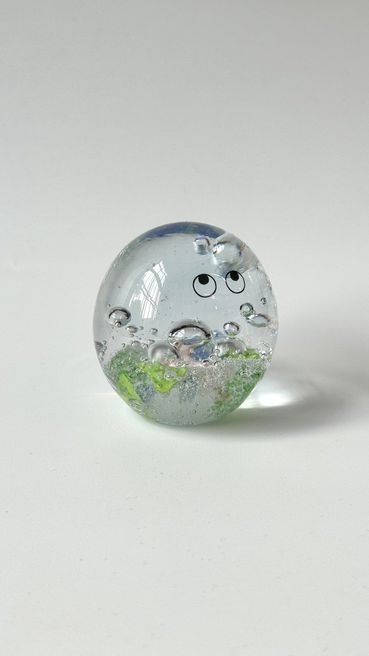 Crystal Blob | Laylah | handblown by Studio Arhoj