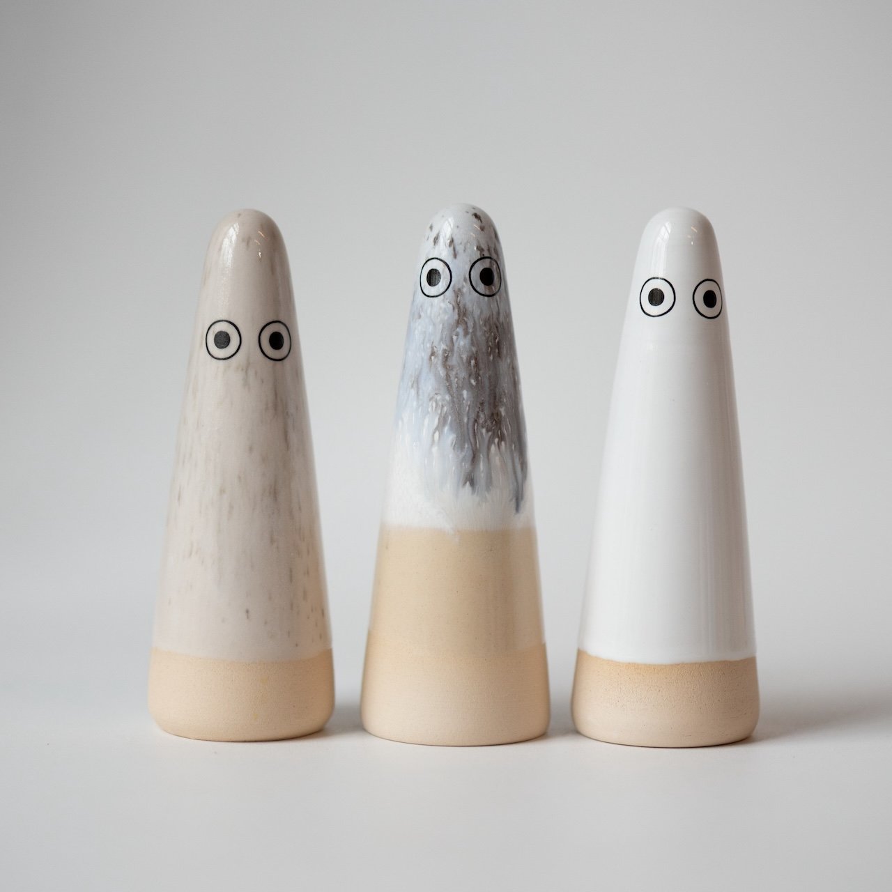 Ghost | Classic White | Ceramic Figurine | by Studio Arhoj - Lifestory