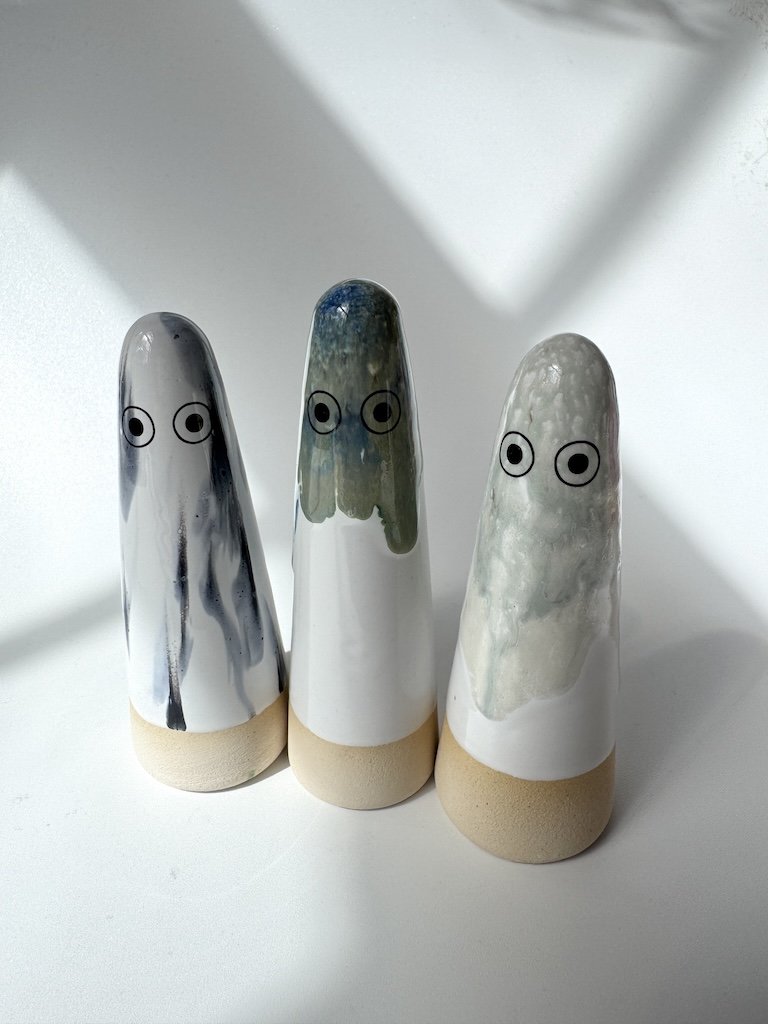 Ghost | Dani | Ceramic Figurine | by Studio Arhoj