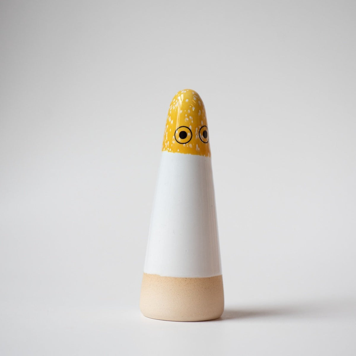 Studio Arhoj Ghost | Lena | Yellow & White Glaze