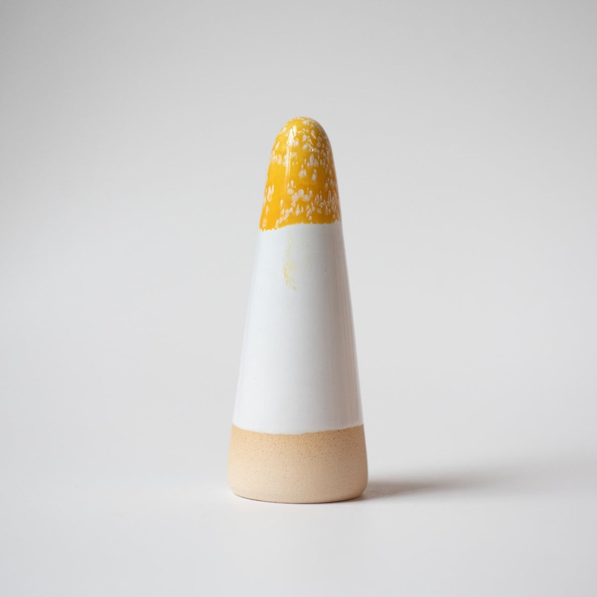 Studio Arhoj Ghost | Lena | Yellow & White Glaze