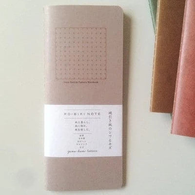 Yamamoto Paper RO-BIKI NOTE Slim Notebook - Various Formats