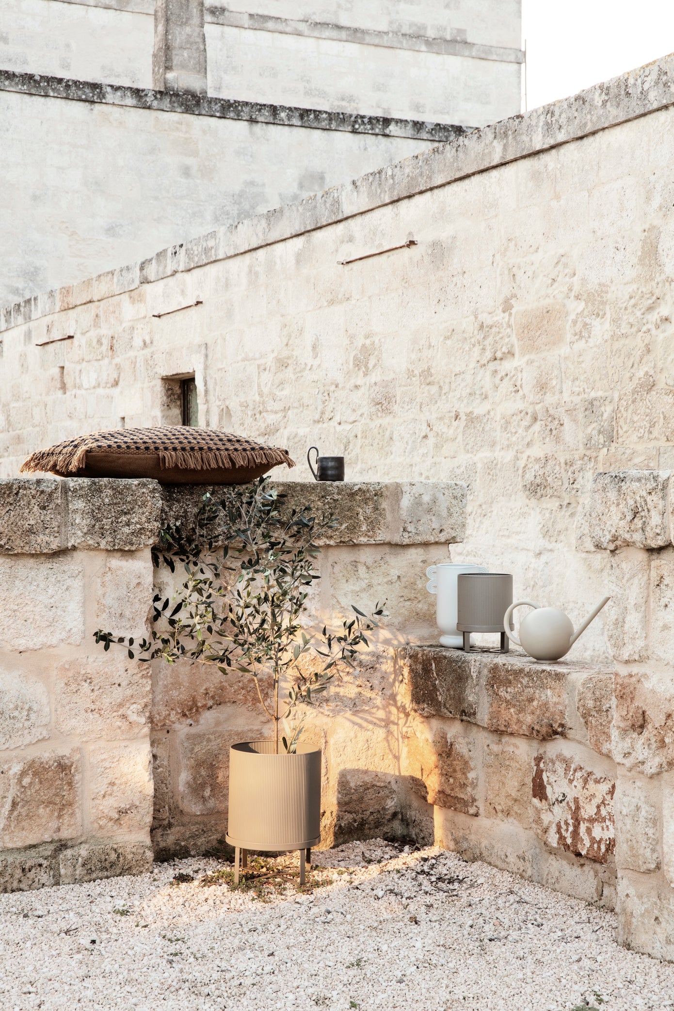 Small Bau Plant Pot | Cashmere | by ferm Living - Lifestory - ferm LIVING