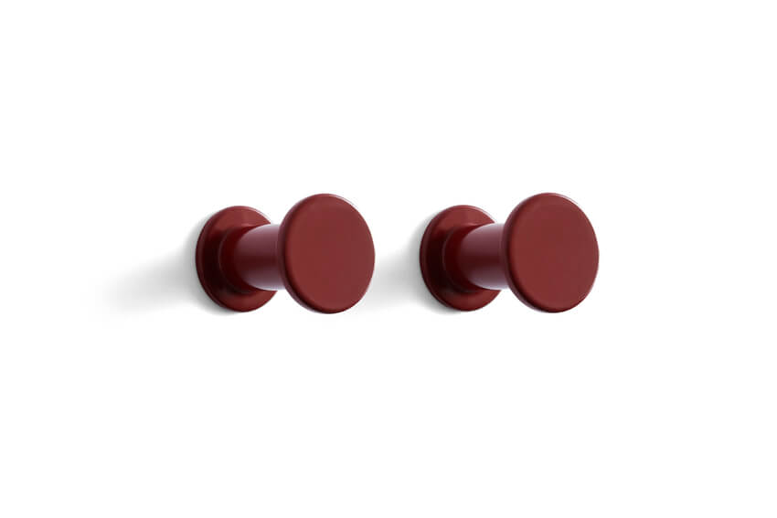 Bolt Hook - Set of 2 | Various Colours | by HAY - Lifestory - HAY