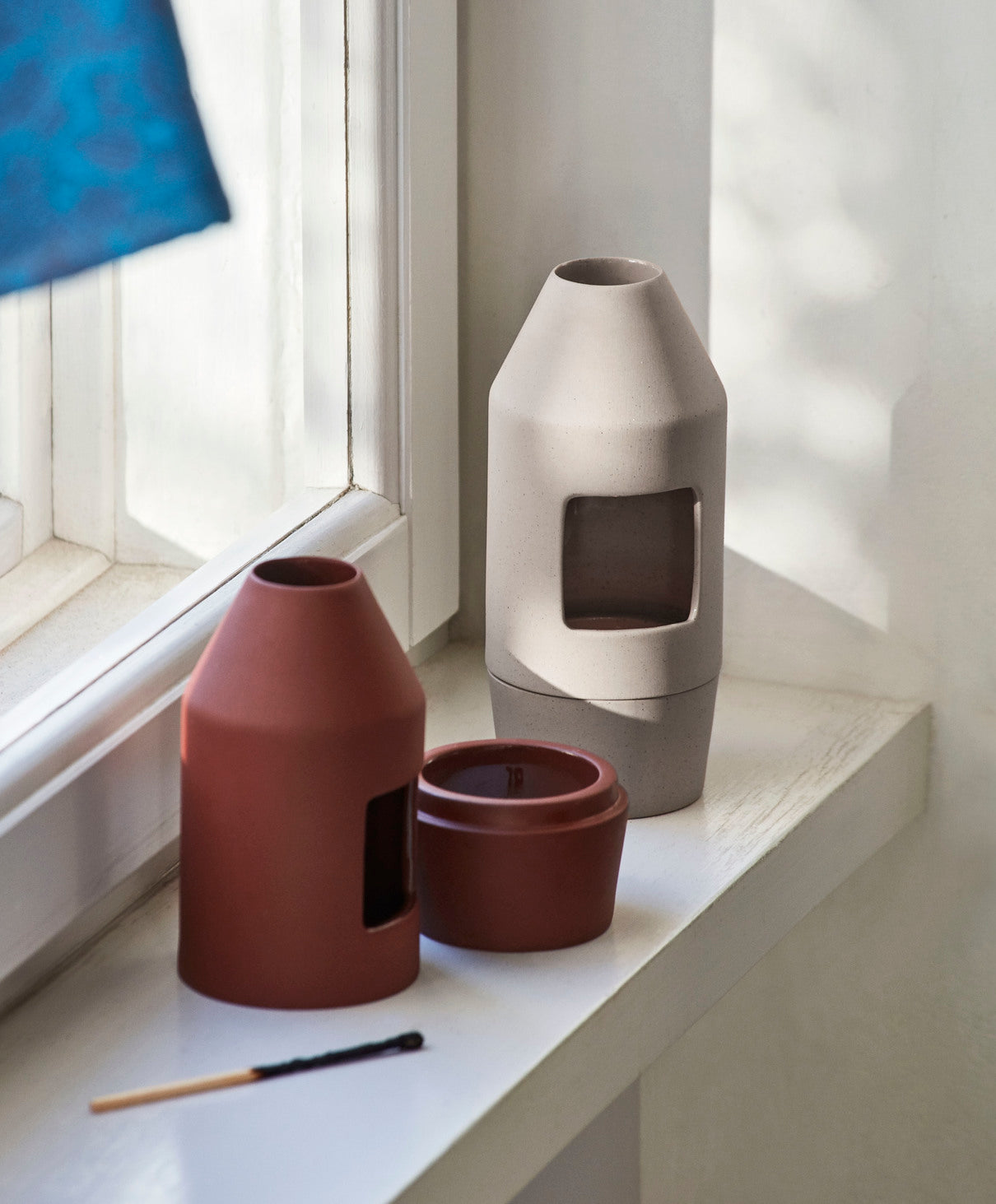 Chim Chim Scent Diffuser | Oil Burner | Dark Terracotta | by HAY - Lifestory - HAY