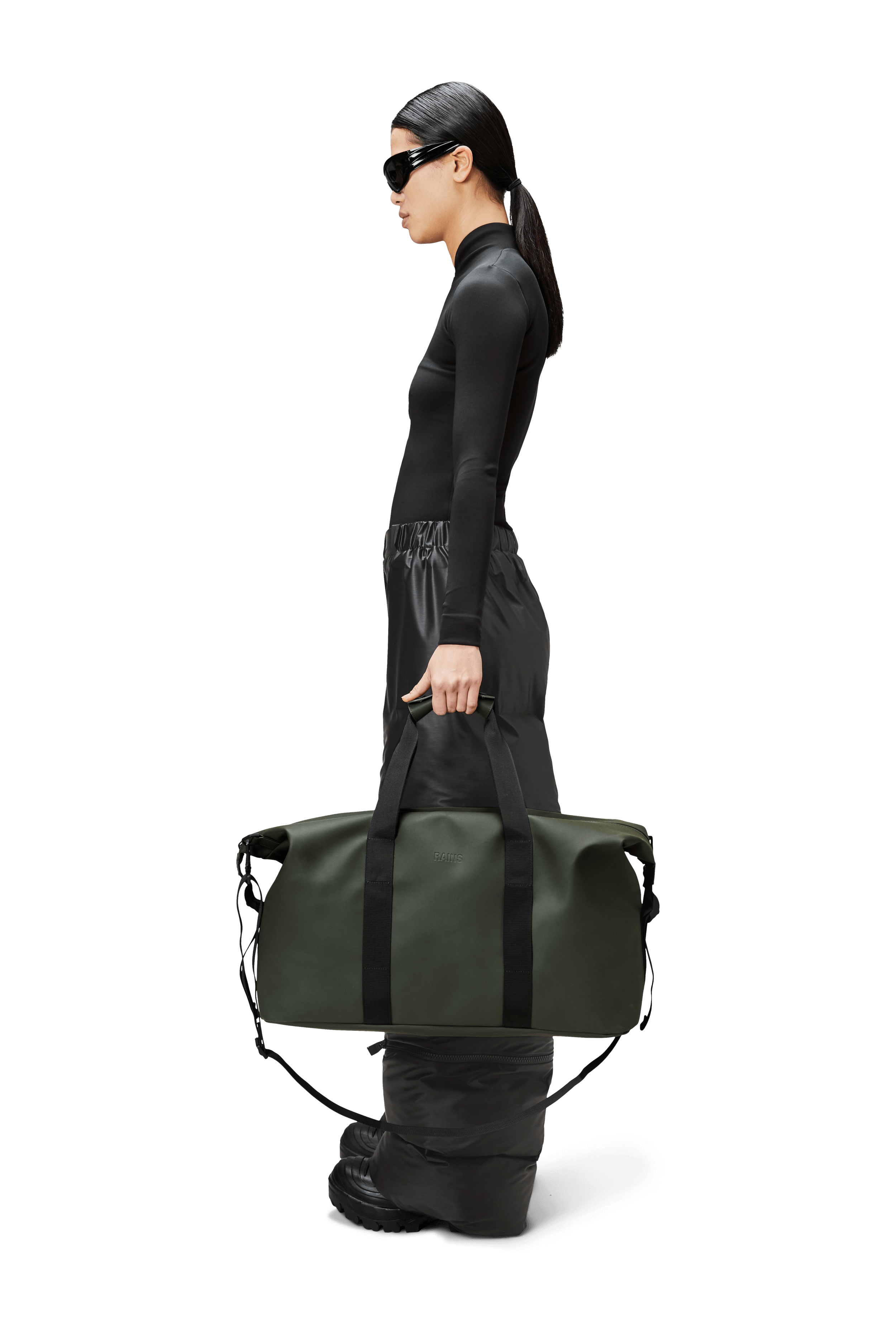Hilo Weekend Bag | Green | Waterproof | by Rains - Lifestory