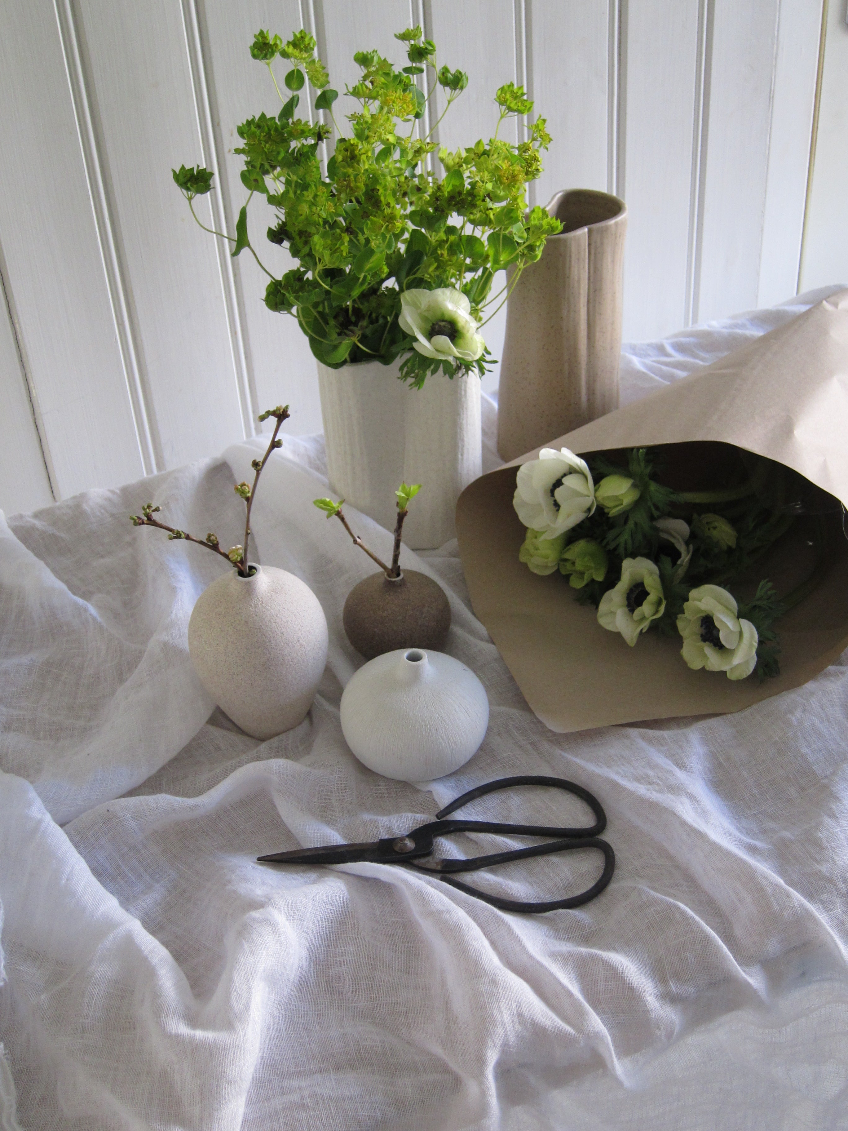Ebba Vase | Medium | Light Sand | by Lindform - Lifestory - Lindform