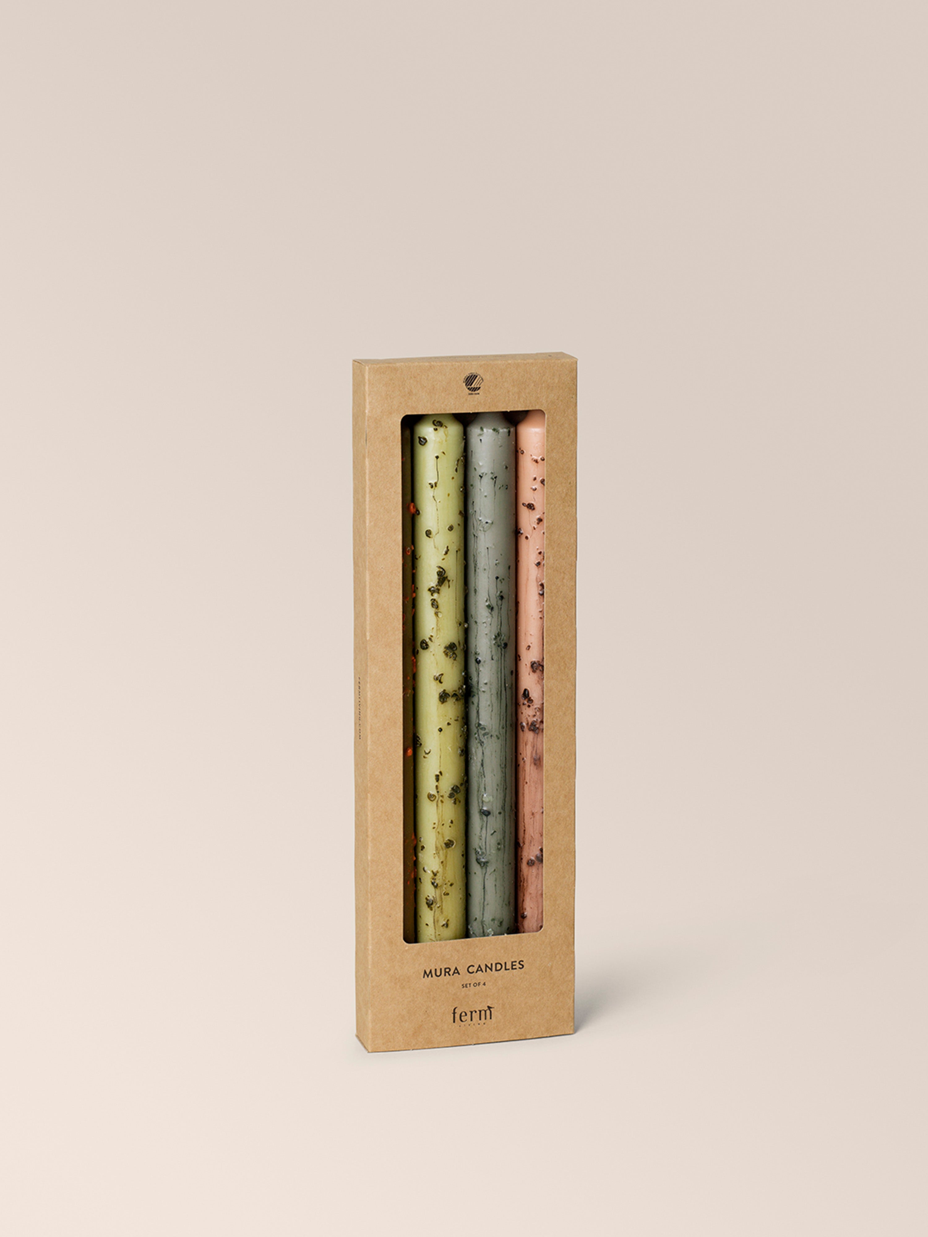 Mura Candles - Mixed | Set of 4 | by ferm Living - Lifestory - ferm LIVING