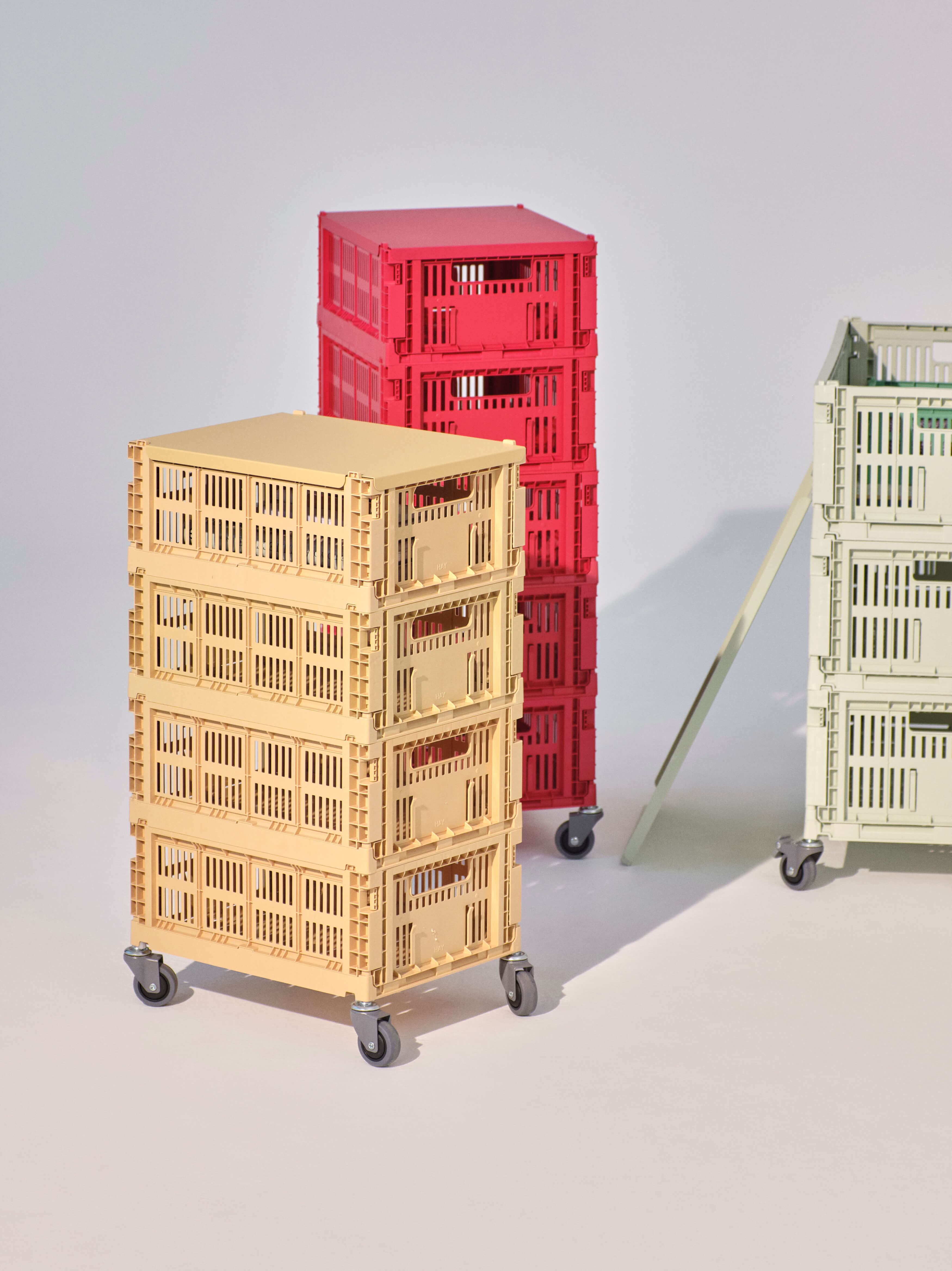 Lid for Colour Crate | Medium | Various Colours | Powder Coated Steel | by HAY - Lifestory - HAY