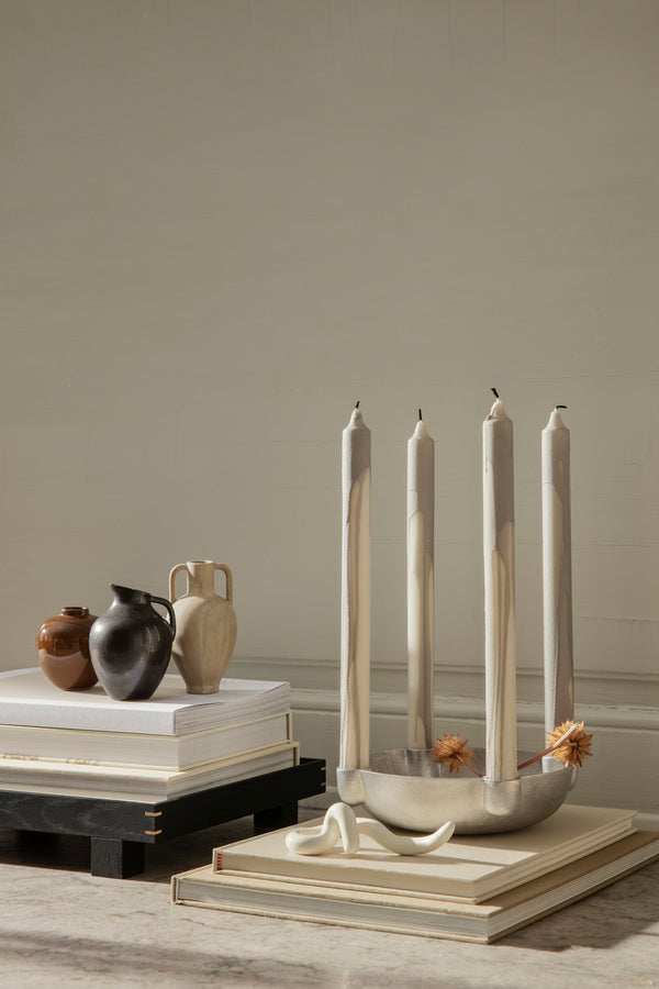 Dryp Candles | Olive Green | Set of 2 | by ferm Living - Lifestory - ferm Living
