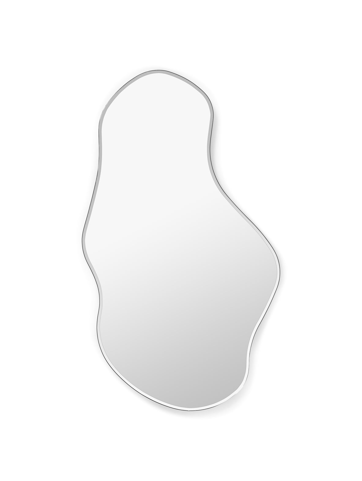Pond Mirror Dark Chrome | Wall Mirror | Large - Lifestory - ferm LIVING