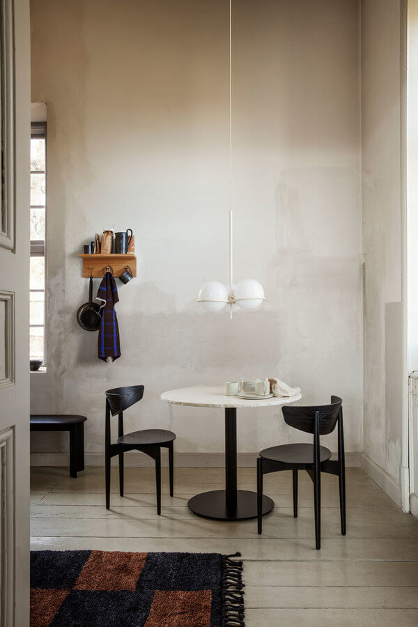 Herman Wooden Dining Chair | Black | by ferm Living - Lifestory - ferm LIVING