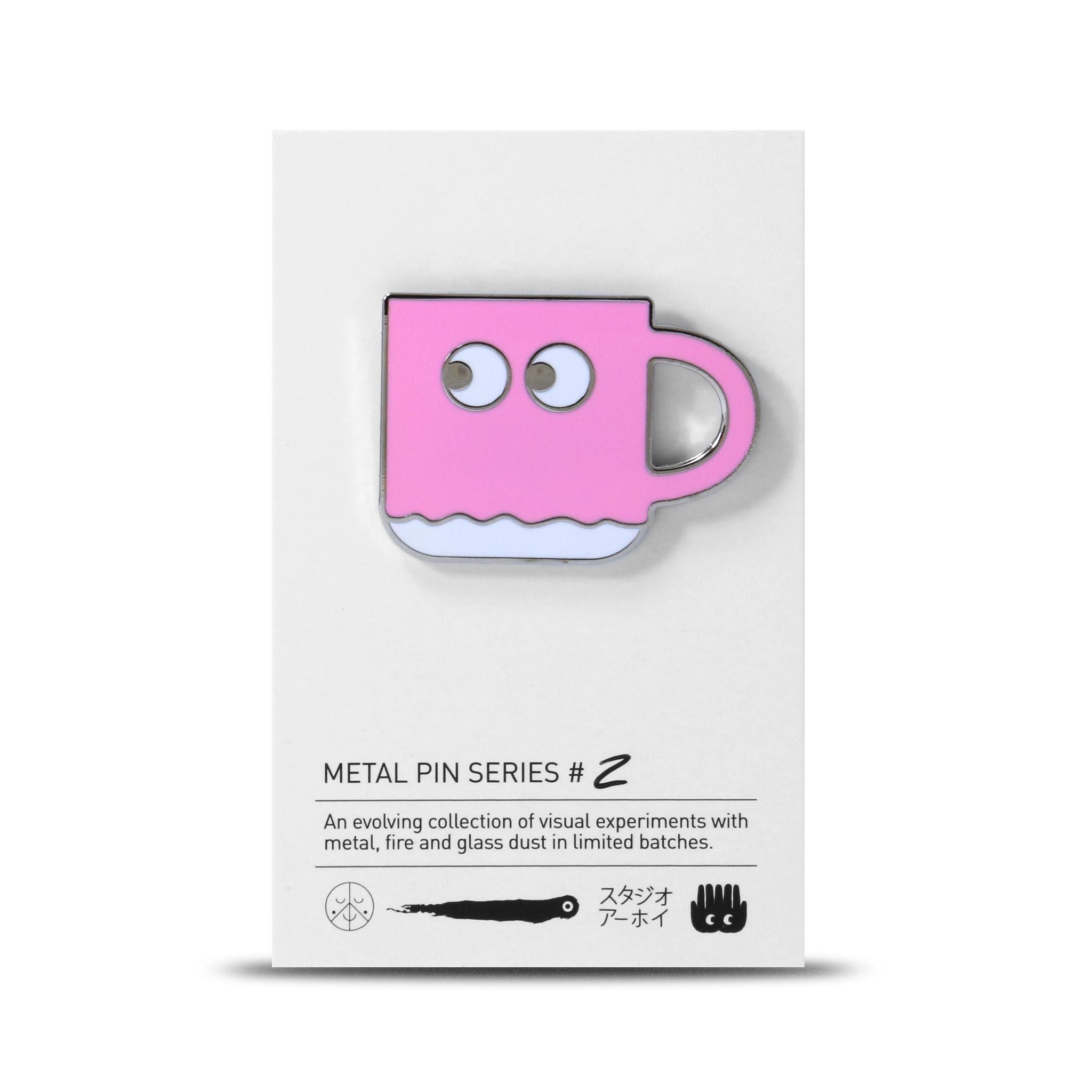 Ghost Metal Pin | Chug Mug Pin | Pyramid Pin |  Limited Edition, various - Studio Arhoj - Lifestory - Studio Arhoj
